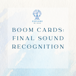 Boom Cards: Final Sound Recognition